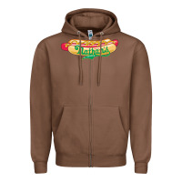 Chestnut resto, nathan's Zipper Hoodie - linhVisuals