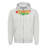 Dove Grey resto, nathan's Zipper Hoodie - linhVisuals