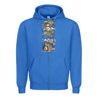 True Royal where the wild things are Zipper Hoodie - linhVisuals