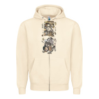 Sandshell where the wild things are Zipper Hoodie - linhVisuals