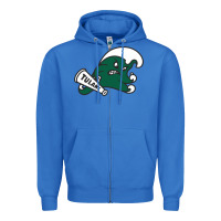True Royal tulane green wave Zipper Hoodie - linhVisuals