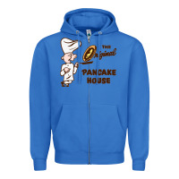 True Royal resto pancake house Zipper Hoodie - linhVisuals