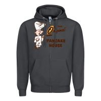 Smoke resto pancake house Zipper Hoodie - linhVisuals