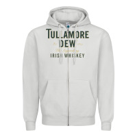 Dove Grey tullamore dew Zipper Hoodie - linhVisuals