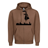 Chestnut marry poppins Zipper Hoodie - linhVisuals