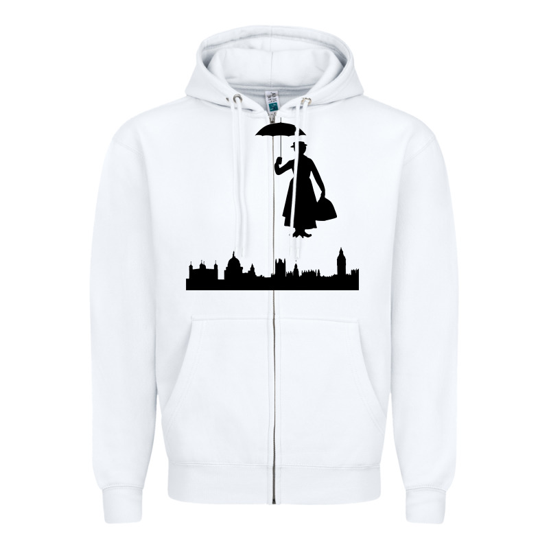 Marry Poppins Zipper Hoodie by linhVisuals | Teevron