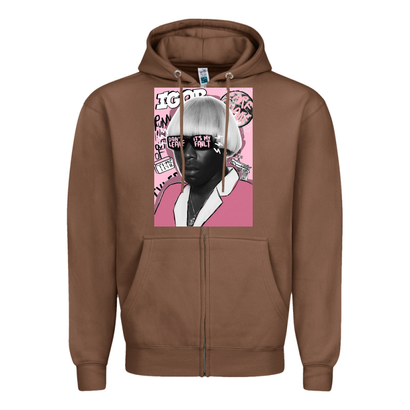 Tyler The Creator 2 Zipper Hoodie by linhVisuals | Teevron