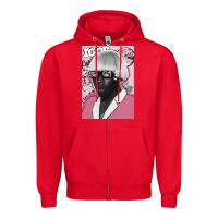 Red tyler the creator 2 Zipper Hoodie - linhVisuals