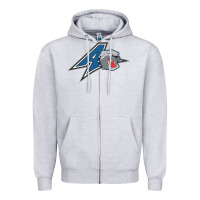 Heather Grey unc asheville bulldogs Zipper Hoodie - linhVisuals