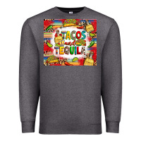 Charcoal Heather tacos and tequila Premium Sweatshirt - RanaPortraitStore