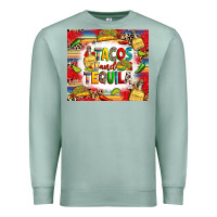 Seafoam tacos and tequila Premium Sweatshirt - RanaPortraitStore