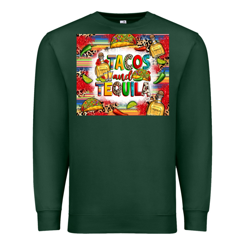 Tacos And Tequila Premium Sweatshirt by RanaPortraitStore | Teevron