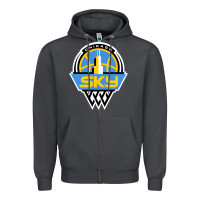 Smoke chicago women sport Zipper Hoodie - linhVisuals