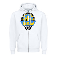 White chicago women sport Zipper Hoodie - linhVisuals