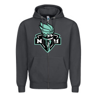 Smoke new york women sport Zipper Hoodie - linhVisuals