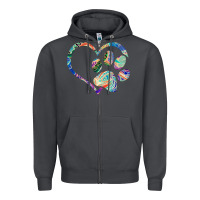 Smoke dog paw print tie dye rainbow dog lover rescue retro 70s t shirt Zipper Hoodie - linhVisuals