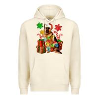 Sandshell christmas german shepherd Premium Hoodie - Artiststas