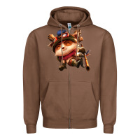 Chestnut league of legends teemo Zipper Hoodie - linhVisuals