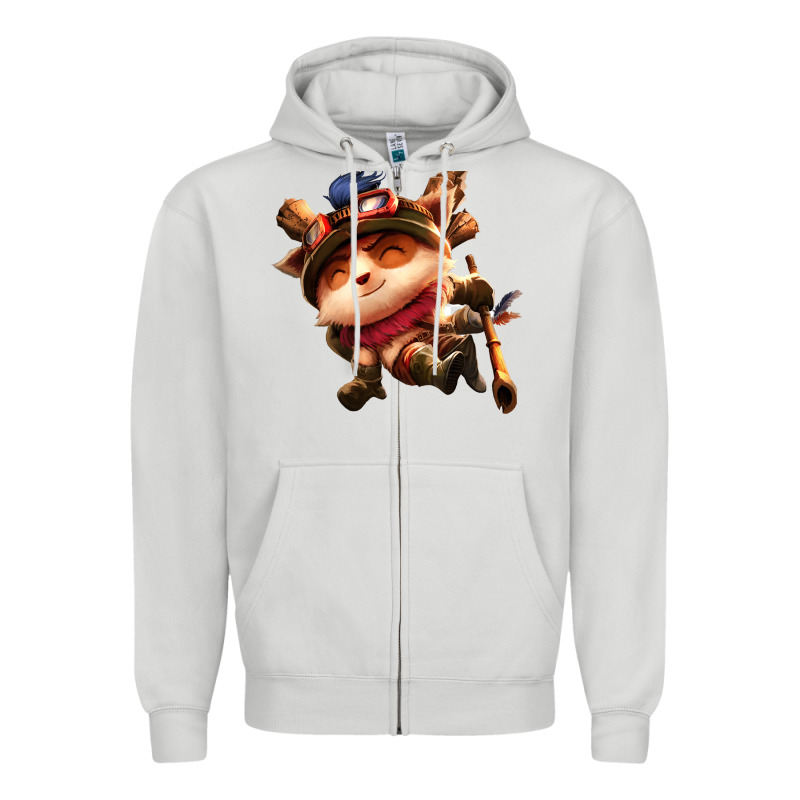 League Of Legends Teemo Zipper Hoodie by linhVisuals | Teevron