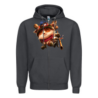 Smoke league of legends teemo Zipper Hoodie - linhVisuals