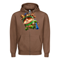 Chestnut league of legends teemo Zipper Hoodie - linhVisuals