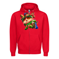 Red league of legends teemo Zipper Hoodie - linhVisuals