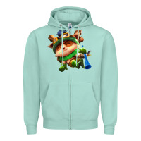 Seafoam league of legends teemo Zipper Hoodie - linhVisuals
