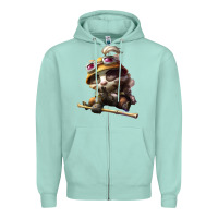 Seafoam league of legends teemo Zipper Hoodie - linhVisuals
