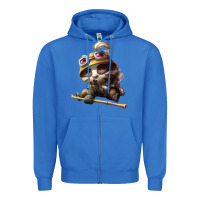 True Royal league of legends teemo Zipper Hoodie - linhVisuals