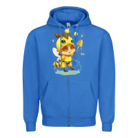 True Royal league of legends beemo Zipper Hoodie - linhVisuals