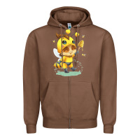 Chestnut league of legends beemo Zipper Hoodie - linhVisuals