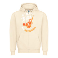 Sandshell snowboard t  shirt snowboarding i snowboarder i winter sports t  shirt Zipper Hoodie - linhVisuals