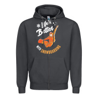 Snowboard T  Shirt Snowboarding I Snowboarder I Winter Sports T  Shirt Zipper Hoodie | Teevron