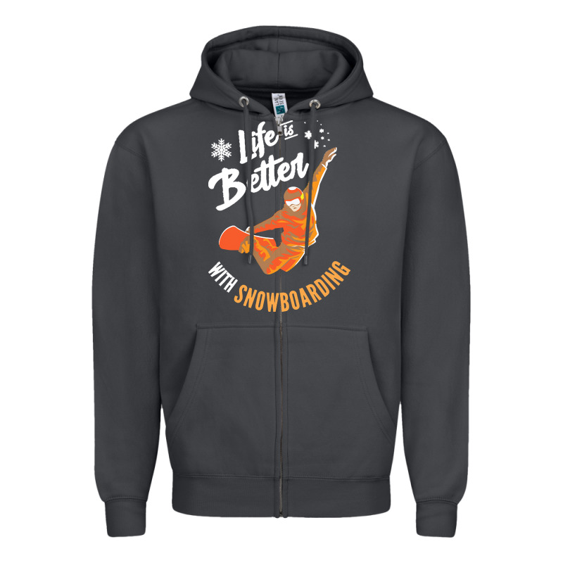 Snowboard T  Shirt Snowboarding I Snowboarder I Winter Sports T  Shirt Zipper Hoodie by linhVisuals | Teevron