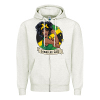 Jamaican Black Woman T Shirt Jamaica Afro Girl Pride Zipper Hoodie | Teevron