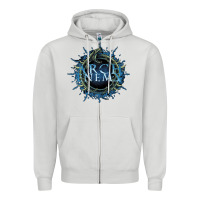 Dove Grey arch enemy Zipper Hoodie - linhVisuals