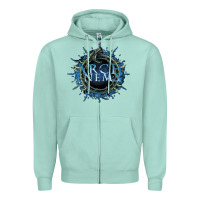 Seafoam arch enemy Zipper Hoodie - linhVisuals