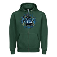 Sports Green arch enemy Zipper Hoodie - linhVisuals