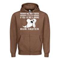 Chestnut paranormal investigator ghost hunting t shirt Zipper Hoodie - linhVisuals