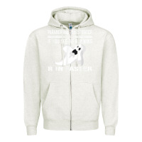Oatmeal Heather paranormal investigator ghost hunting t shirt Zipper Hoodie - linhVisuals