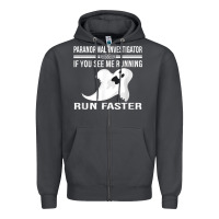 Smoke paranormal investigator ghost hunting t shirt Zipper Hoodie - linhVisuals