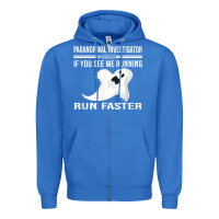 True Royal paranormal investigator ghost hunting t shirt Zipper Hoodie - linhVisuals