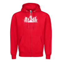 Red polish eagle  polish pride  polish flag  polish t shirt Zipper Hoodie - linhVisuals