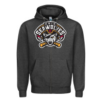 Charcoal Heather sport american Zipper Hoodie - linhVisuals
