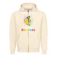 Sandshell mens sorry girl i like bananas funny lgbt gay pride tshirt gifts Zipper Hoodie - linhVisuals