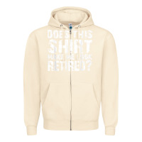 Sandshell retirement gifts for men funny retirement shirt for party Zipper Hoodie - linhVisuals