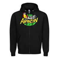 Black cafe #amazon Zipper Hoodie - linhVisuals
