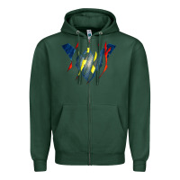 Sports Green nightwing super hero Zipper Hoodie - linhVisuals
