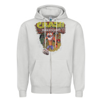 Dove Grey crash bandicoot 1966 Zipper Hoodie - linhVisuals