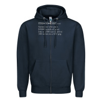 Navy musician definition Zipper Hoodie - linhVisuals